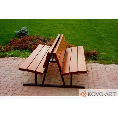 Model lavičky Niky - venkovní lavičky