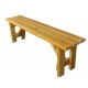 Dřevěná lavička Jana
