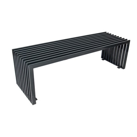 Ocelová lavička Saturn