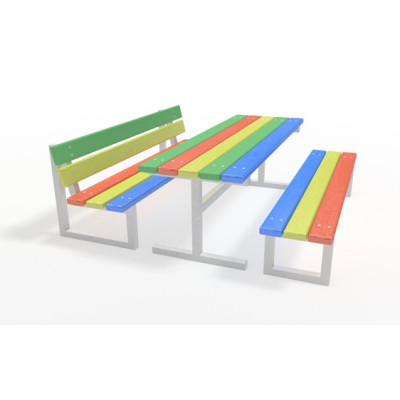 Dětský set lavičky a stůl