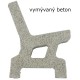 Betonová lavička Elegance - Hladký beton lavičky