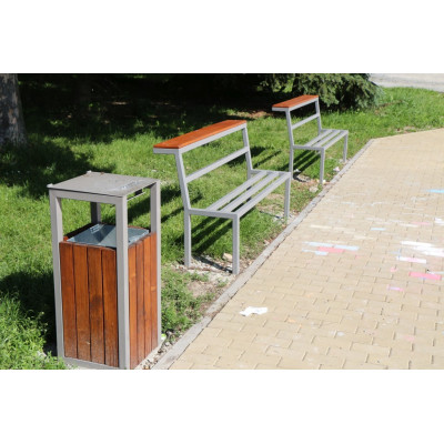 Venkovní odpadkový koš Mona