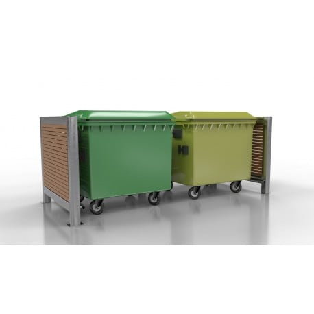 Přístřešek pro odpadové kontejnery Duo