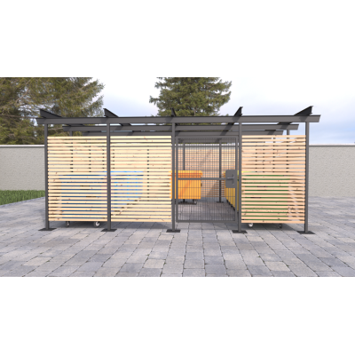 Přístřešek pro odpadové kontejnery Reo