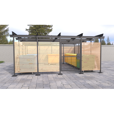 Přístřešek pro odpadové kontejnery Reo