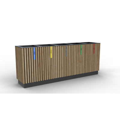 Koš na tříděný odpad Lamela V