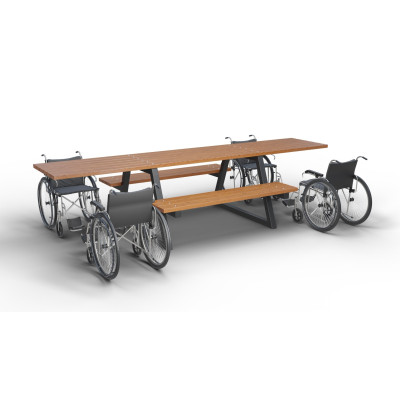 Bezbariérový piknikový set Lotus III