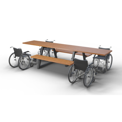 Bezbariérový piknikový set Lotus III