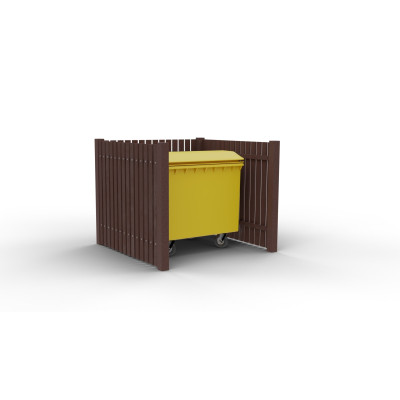 Kontejnerové hrazení Recyklát I | 1 kontejner