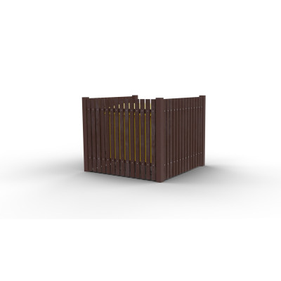 Kontejnerové hrazení Recyklát I | 1 kontejner