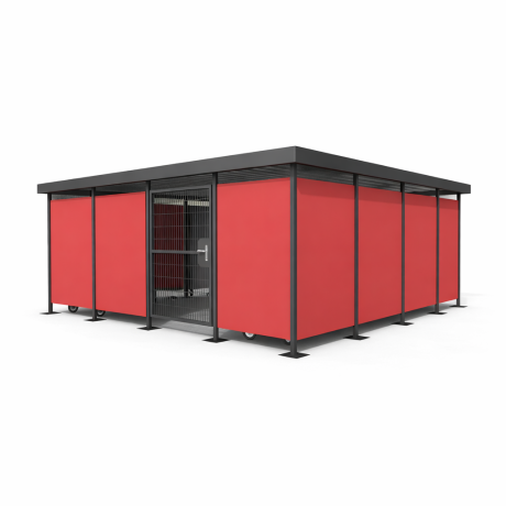 Přístřešek pro odpadové kontejnery Metal | Kovo-ART