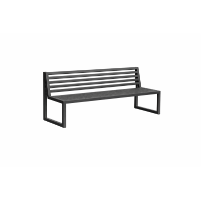 Ocelová lavička Sinus | Kovo-ART