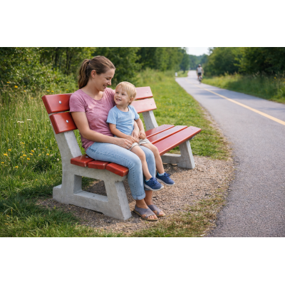 Betonová lavička Comfort | Kovo-ART