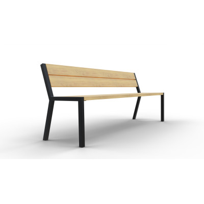 Lavička Harmony | s opěradlem