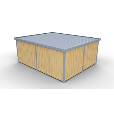 Přístřešek na 30 kol Sani | uzamykatelný box na kola | Kovo-ART