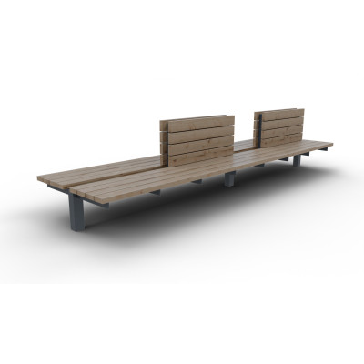 Dvojlavička Axis II | oboustranné sezení | Kovo-ART