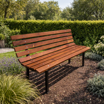 Kovová lavička Zahradní | Kovo-ART Kovové lavičky