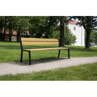 Lavička Harmony | s opěradlem