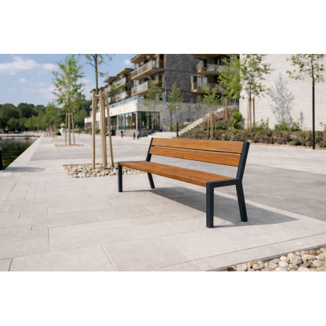 Lavička Harmony | s opěradlem