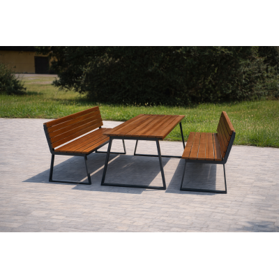 Piknikový set Coni III | Pivní set | Zahradní set | Kovo-ART