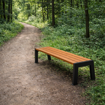 Parková lavička Luco II | Kovové lavičky