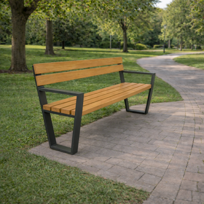 Kovová lavička Lumo IV | Kovové lavičky
