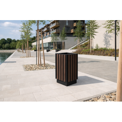 Bezúdržbový koš Recyklát I | KovoART