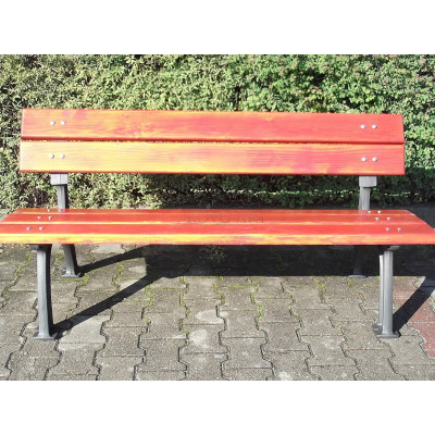 Litinová lavička Rustika