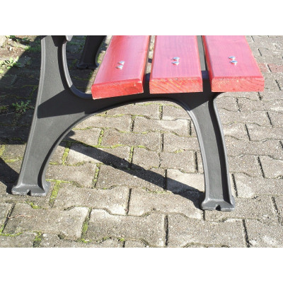 Litinová lavička Rustika