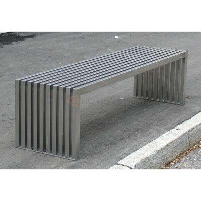 Kovová lavička Saturn - celokovová